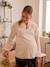 Zwangerschaps- en borstvoedingsblouse van katoengaas Wit met print - vertbaudet enfant 