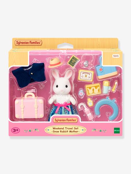 Mama sneeuwkonijn en haar weekendkoffer - SYLVANIAN FAMILIES wit - vertbaudet enfant 