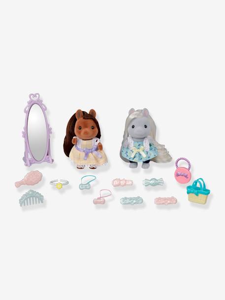 De ponyvrienden en hun kappersset - SYLVANIAN FAMILIES wit - vertbaudet enfant 