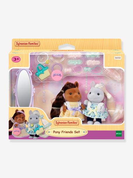 De ponyvrienden en hun kappersset - SYLVANIAN FAMILIES wit - vertbaudet enfant 