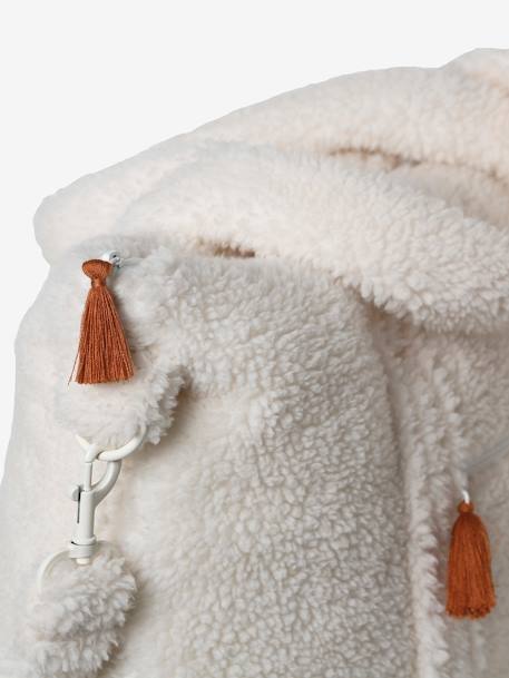 Luiertas van sherpa Plume beige - vertbaudet enfant 