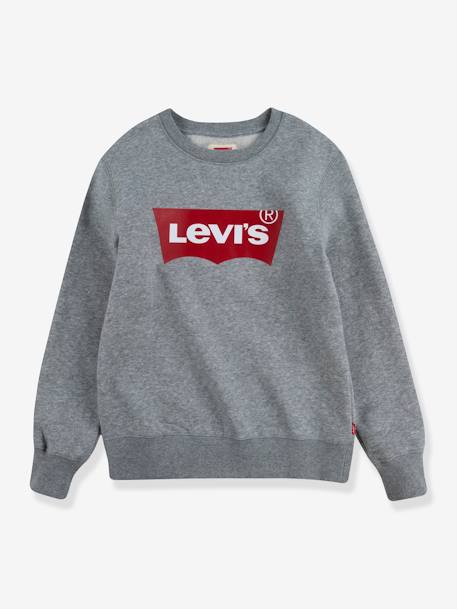 Sweater voor jongens Batwing Crewneck van Levi's® grijs+marineblauw - vertbaudet enfant 