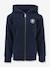 Zip-up sweater CONVERSE grijs+marineblauw - vertbaudet enfant 