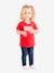 Batwing babyshirt LEVI'S® rood+wit - vertbaudet enfant 