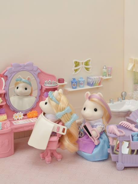 De ponymoeder en haar kappersset - SYLVANIAN FAMILIES wit - vertbaudet enfant 