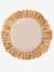 Ronde raffia spiegel beige/roze - vertbaudet enfant 