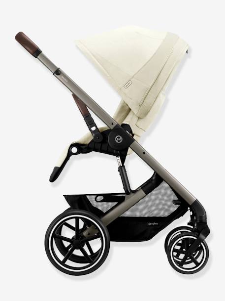 Omkeerbare kinderwagen CYBEX Gold Balios S Lux 2023 beige+blauw+donkerblauw+grijs+zwart - vertbaudet enfant 