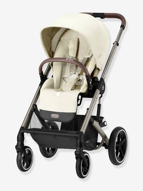 Omkeerbare kinderwagen CYBEX Gold Balios S Lux 2023 beige+blauw+donkerblauw+grijs+zwart - vertbaudet enfant 