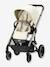 Omkeerbare kinderwagen CYBEX Gold Balios S Lux 2023 beige+blauw+donkerblauw+grijs+zwart - vertbaudet enfant 