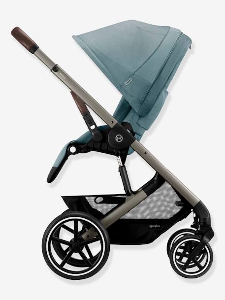 Omkeerbare kinderwagen CYBEX Gold Balios S Lux 2023 beige+blauw+donkerblauw+grijs+zwart - vertbaudet enfant 