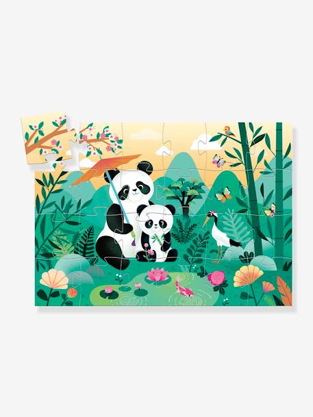 24 delige puzzel Leo panda DJECO wit - vertbaudet enfant 