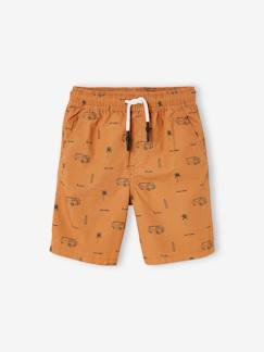 Jongens-Short-Jongensbermuda met print