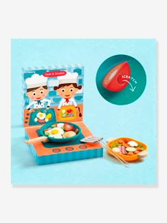 Speelgoed-Imitatiespelletjes-Keuken en etenswaren-Diner Cook & Scratch DJECO