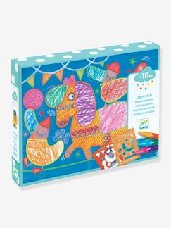 Speelgoed-Creatieve activiteiten-Tekenen en schilderen-Kleurplaten voor de kleintjes Funambule en ballen DJECO