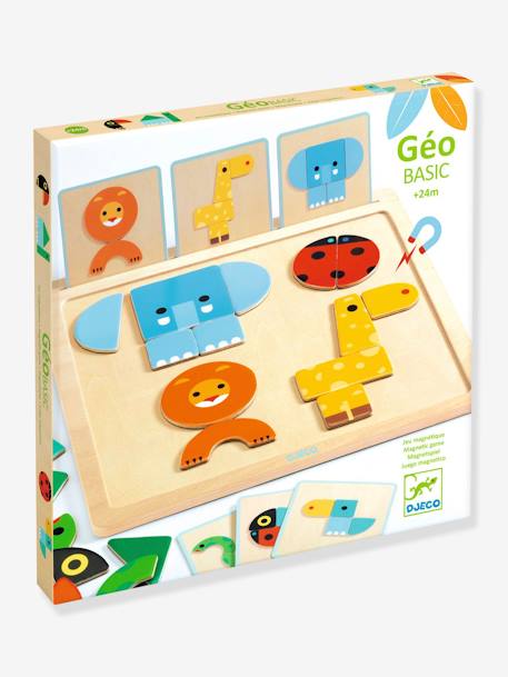 Magnetisch spel GeoBasic DJECO wit - vertbaudet enfant 