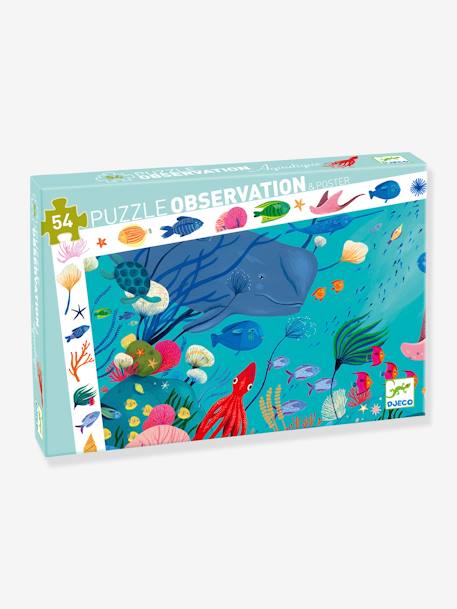 Observatiepuzzel Aquatisch DJECO blauw - vertbaudet enfant 