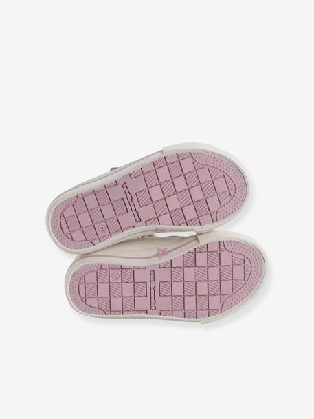 Hoge sneakers voor meisjes, kleutercollectie lila - vertbaudet enfant 