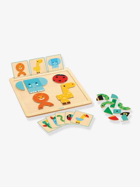 Magnetisch spel GeoBasic DJECO wit - vertbaudet enfant 