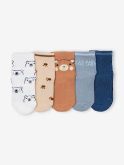 Baby-Set van 5 paar babysokjes "baby bear"