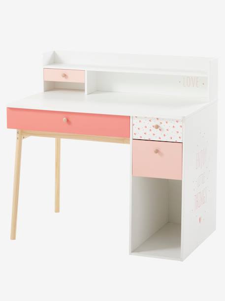 Eerste bureau Léa wit - hout - vertbaudet enfant 