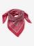 Personaliseerbare sjaal met bloemeprint voor meisjes roze, bedrukt - vertbaudet enfant 