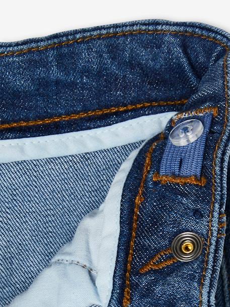 Uitlopende meisjesjeans met brugeffect stone - vertbaudet enfant 