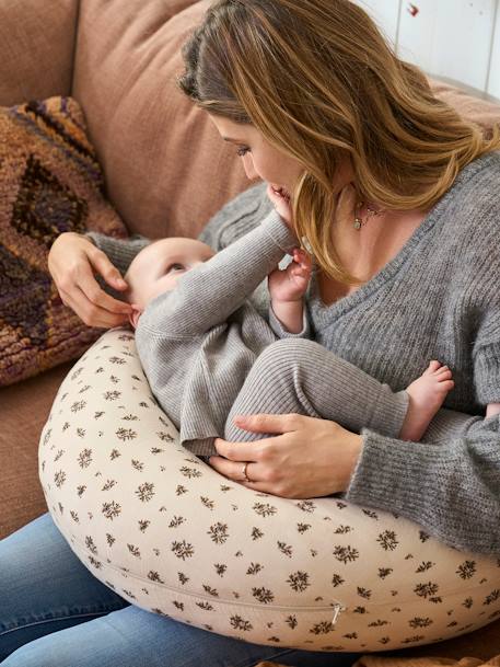 Hoes voor borstvoedingskussen Bloemenprint - vertbaudet enfant 