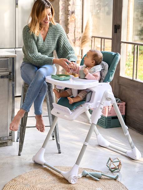 Kinderstoel meerdere standen MagicSeat dennen+muisgrijs - vertbaudet enfant 