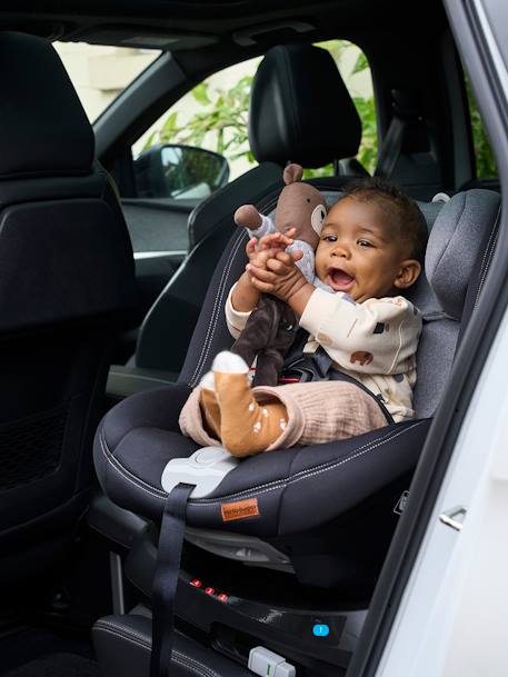 Draaibare autostoel isofix I-Size Spiro groep 0+/1 VERTBAUDET veel zwart - vertbaudet enfant 