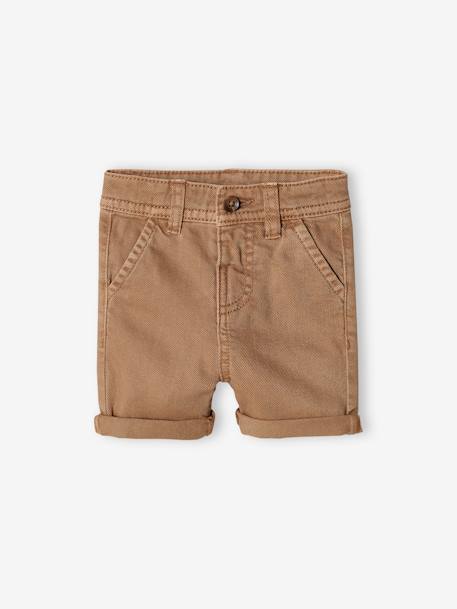 Babybermuda taupe - vertbaudet enfant 