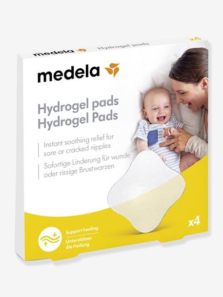 Set van 4 MEDELA hydrogel pads doorzichtig - vertbaudet enfant 