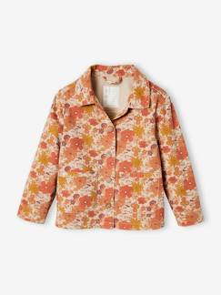 Meisjesjack met bloemenprint  - vertbaudet enfant