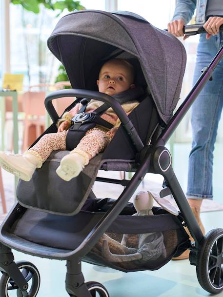 Auriga Trio wandelwagen VERTBAUDET leigrijs+nachtblauw - vertbaudet enfant 