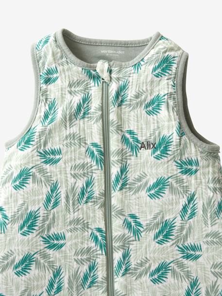 Speciale zomertrappelzak in katoengaas TROPICAL Oeko-Tex® groen - vertbaudet enfant 