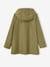 Meisjestrenchcoat met capuchon beige+kaki - vertbaudet enfant 