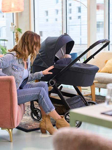 Auriga Trio wandelwagen VERTBAUDET leigrijs+nachtblauw - vertbaudet enfant 