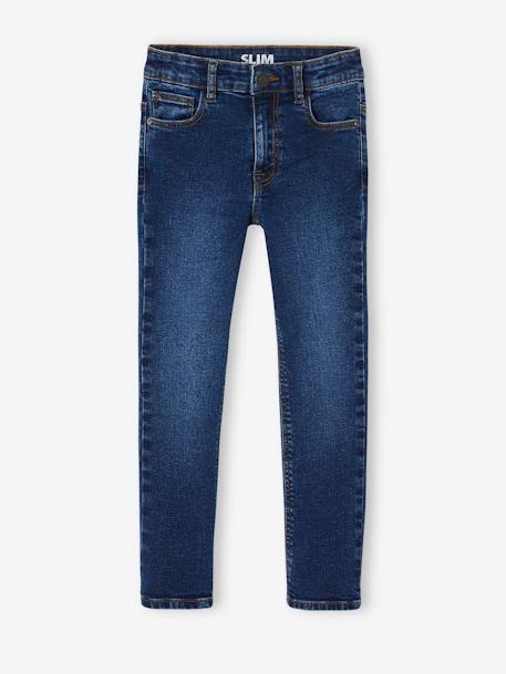 Slim fit jeans Basics jongens stone - vertbaudet enfant 