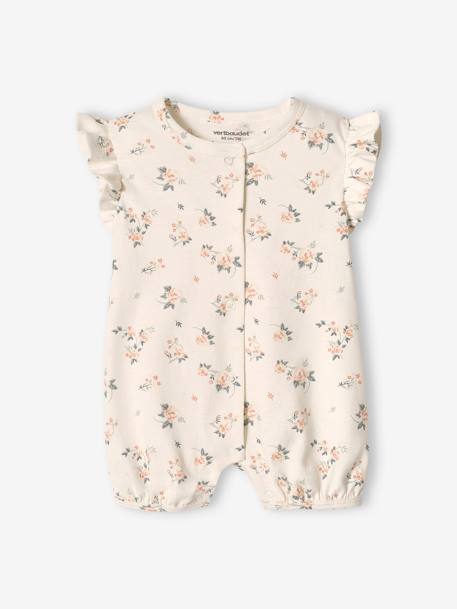 Set van 2 'lovely' jumpsuits voor baby's rouge - vertbaudet enfant 