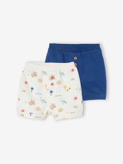 Baby-Short-Set van 2 baby fleece broekjes