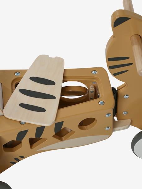 FSC¨-houten drager en loopwagen TANZANIE 2 in 1 hout+rozen - vertbaudet enfant 