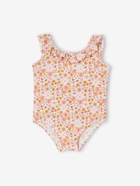 Vintage badpak voor babymeisje rozen - vertbaudet enfant 