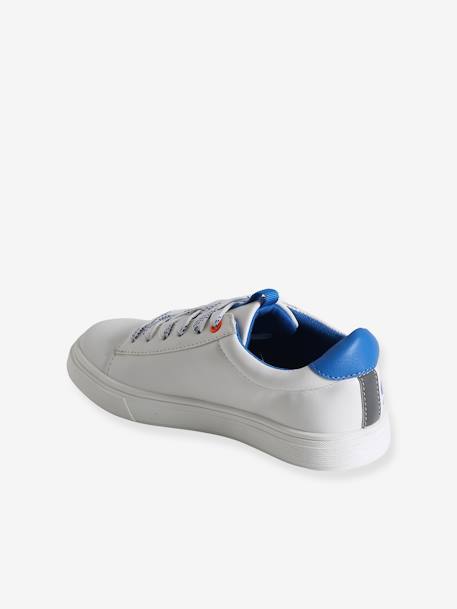 Sneakers voor jongens met veters wit - vertbaudet enfant 