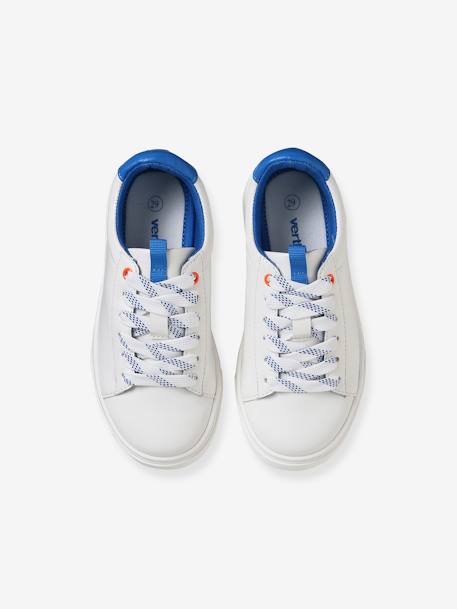 Sneakers voor jongens met veters wit - vertbaudet enfant 