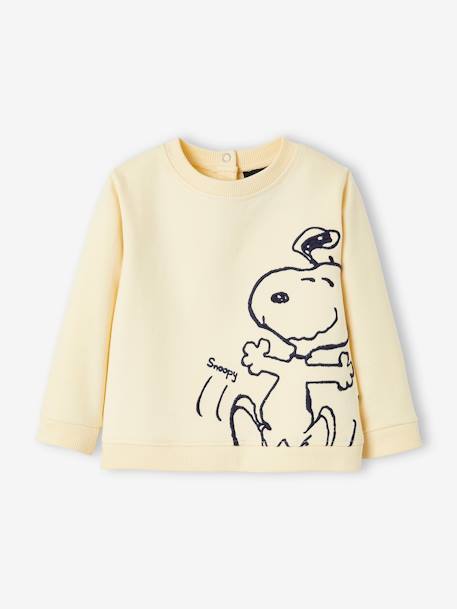 Sweater voor babyjongen Snoopy Peanuts¨ beige - vertbaudet enfant 