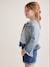 Personaliseerbare denim jasje voor meisjes double stone+stone - vertbaudet enfant 