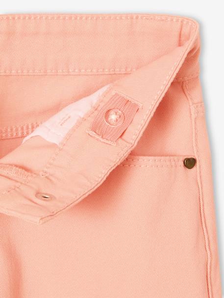 Geknoopte Capri meisjesbroek perzik+roze - vertbaudet enfant 