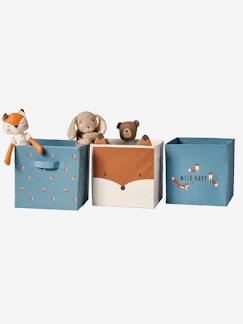 -Set van 3 opbergbakken Baby Fox