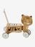 FSC¨-houten drager en loopwagen TANZANIE 2 in 1 hout+rozen - vertbaudet enfant 