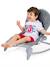 Meegroeistoel CHICCO Hoopla grijs+MOONGREY - vertbaudet enfant 