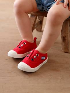Schoenen-Baby schoenen 17-26-Loopt jongen 19-26-Sneakers-Elastische stoffen babysneakers